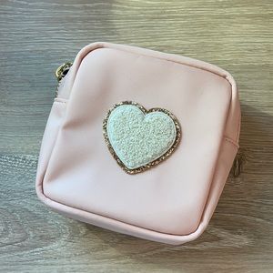 Heart Accented Stoney Clover Lane small pouch!